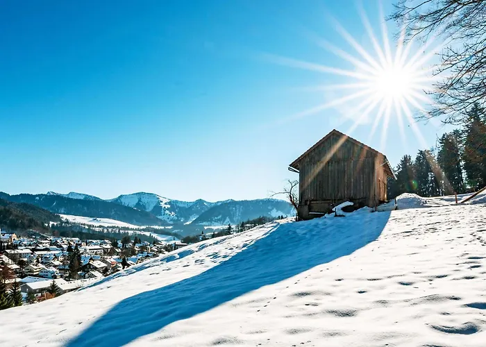 Allgaeu Luxury Bergloewe Mit Sauna Daire *