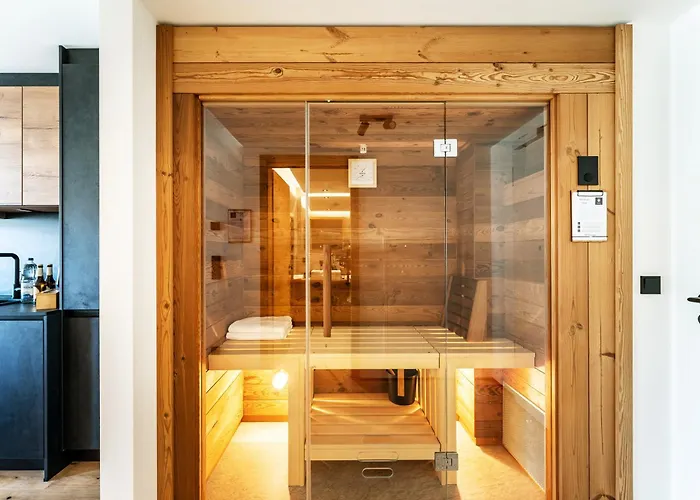 Allgaeu Luxury Bergloewe Mit Sauna Daire Oberstaufen