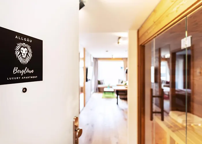 Allgäu Luxury Berglöwe Mit Sauna Apartment *
